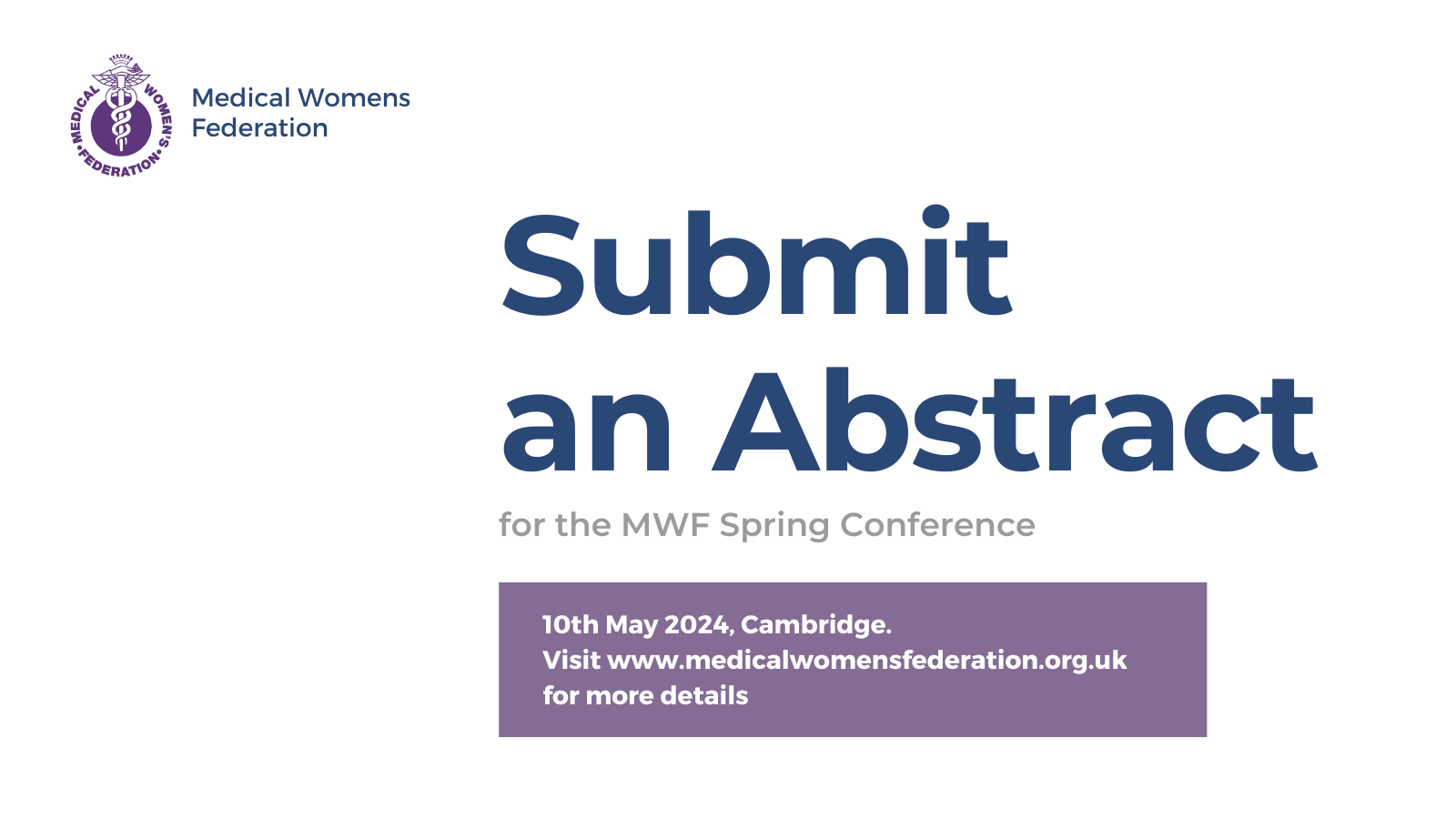 Submit an Abstract for the MWF Spring Conference 2024